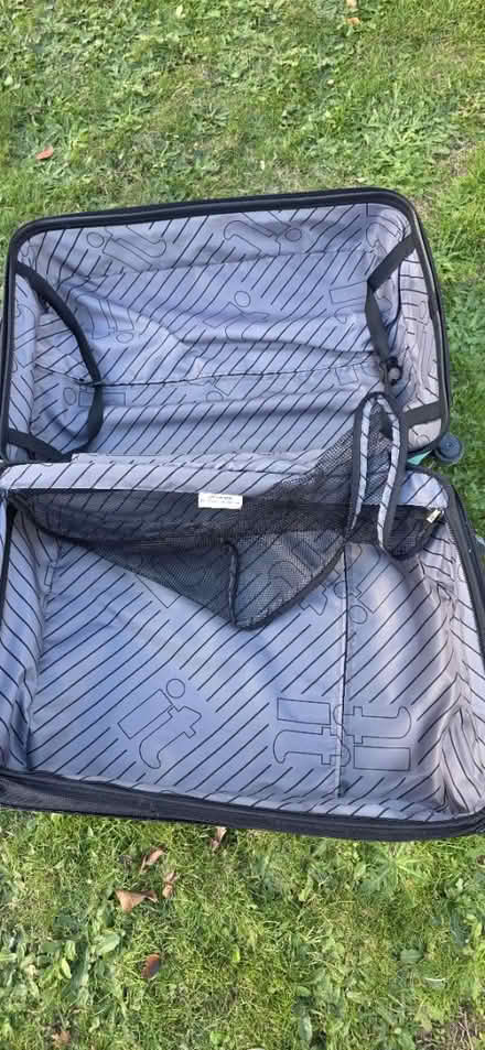 Photo of free Turquoise medium suitcase (Wr14 3pa) #4