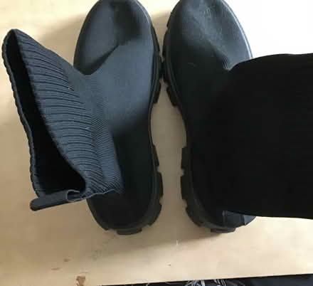 Photo of free Black fabric ankle boots size 39 (langdon hills SS16) #2