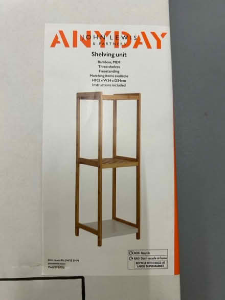 Photo of free Shelving unit (Herne Hill, SE24) #1