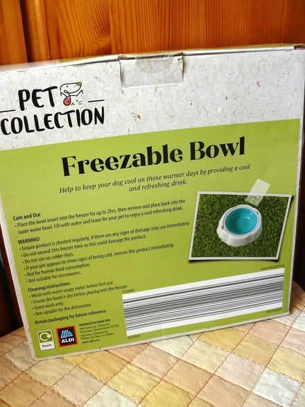 Photo of free Freezable Dog Water Bowl (Woodside WD25) #2