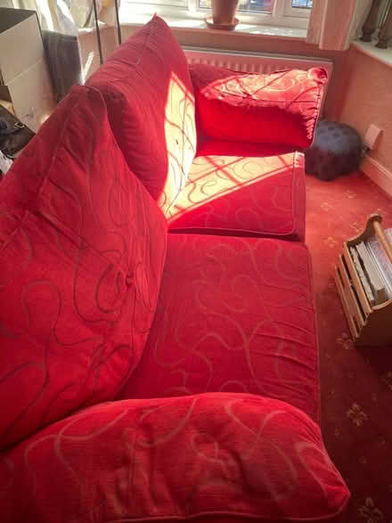 Photo of free Red Sofa (Selly Oak B29) #2