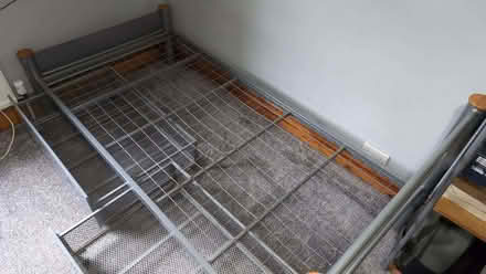 Photo of free Single metal bed frame with storage drawers (Caterham CR3) #2