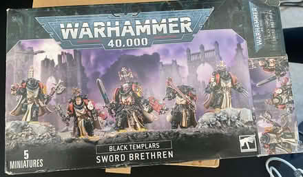 Photo of free Warhammer 40k space marines (black templars) + paint (Haddenham HP17) #1