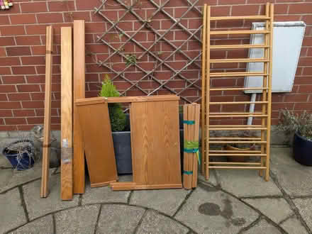 Photo of free Baby cot/child bed, mattress 140x70 (Elworth CW11) #3