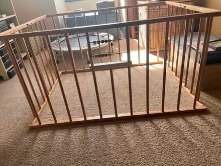 Photo of free Wooden child playpen (Croydon) #3