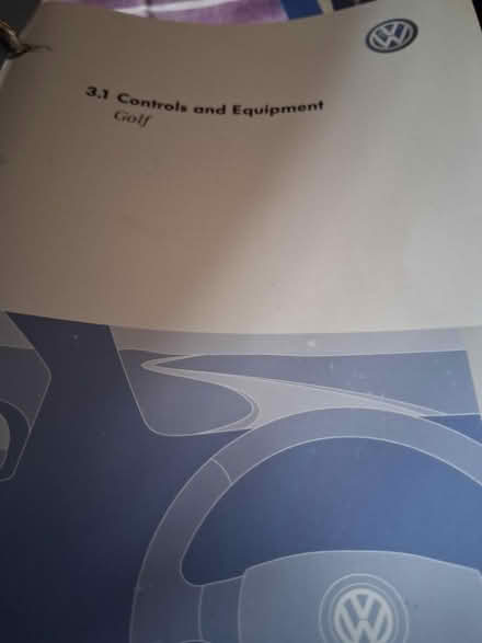 Photo of free Volkswagen golf handbook 2005 (Southend SS1) #1