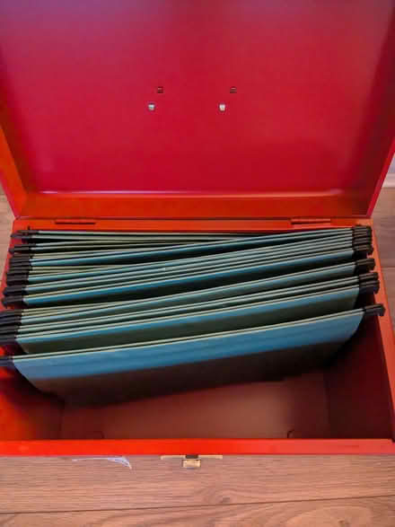 Photo of free Metal file box. No key with it (Earwig Corner BN7) #2