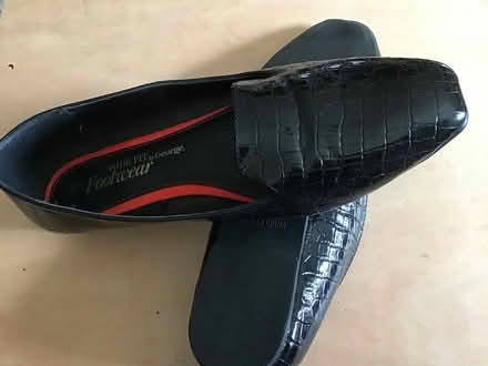 Photo of free Size 7 wide fit flat shoes black (langdon hills SS16) #3