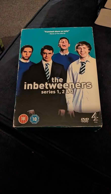 Photo of free The Inbetweeners Dvd (NN3 8XJ) #1