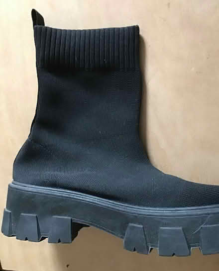 Photo of free Black fabric ankle boots size 39 (langdon hills SS16) #1