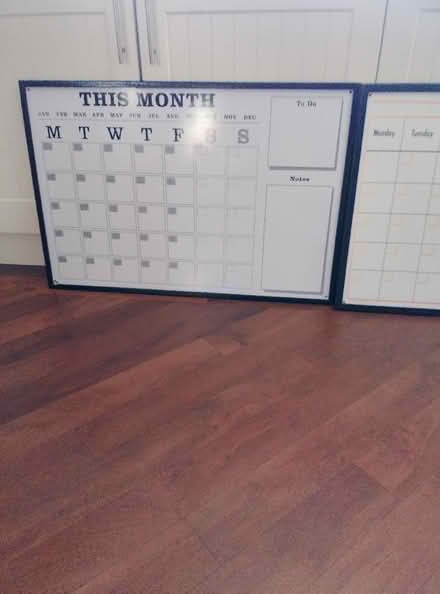 Photo of free Month by month wipable wall calendars suitable for an office (Harnage SY5) #1
