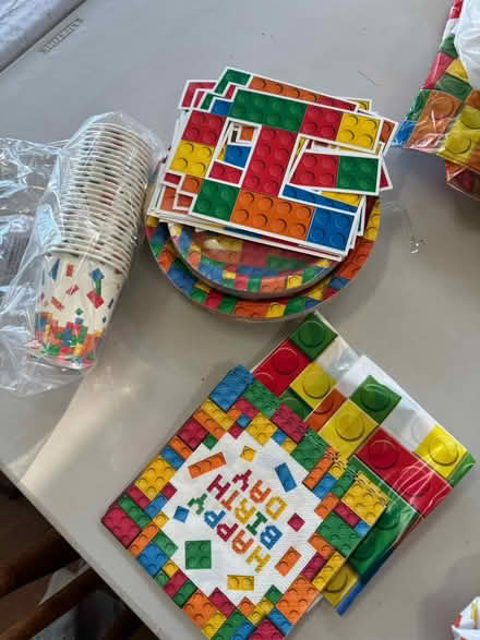Photo of free Birthday decorations Lego themed (Saratoga) #1