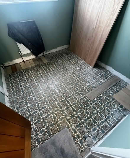 Photo of free vintage 70s vinyl flooring (Sidcup kent DA15) #1