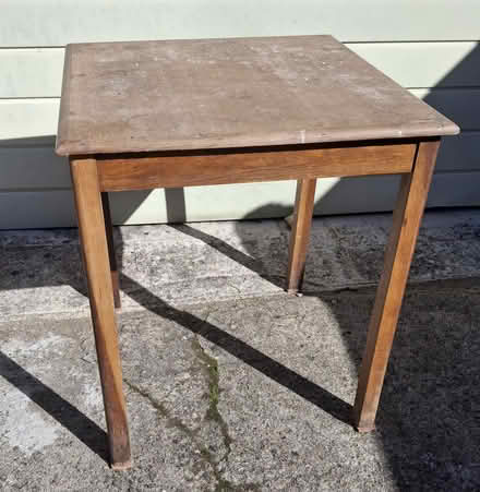 Photo of free Robust wood table (Kirkstall, Leeds LS5) #1