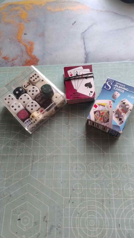 Photo of free Dice/ cards (Chorley centre PR7) #1
