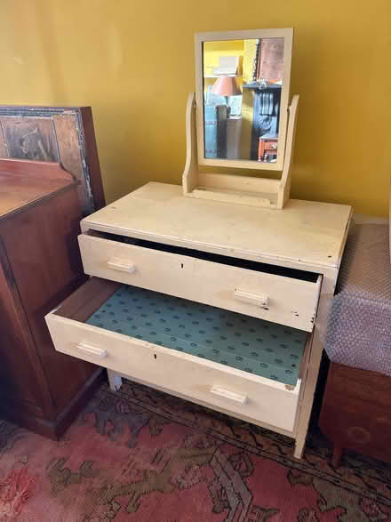 Photo of free White chest of drawers c.1930 (Brook Green W14) #2