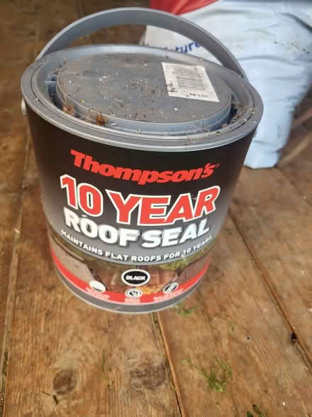 Photo of free Thompson's Roof Seal 10 Yr tin (Fittleworth RH20) #1