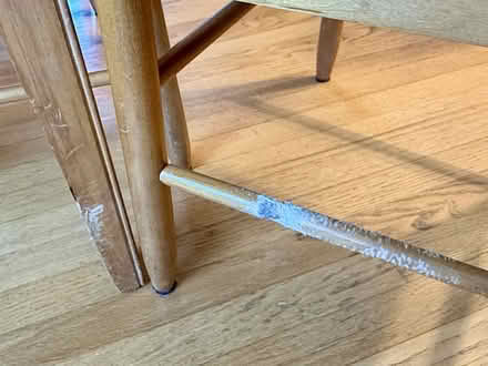 Photo of free Dining table with 6 chairs (NW Portland, OR) #4