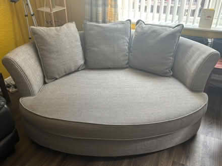 Photo of free Lorella Pillow Back Cuddler Sofa (Pontefract) #1
