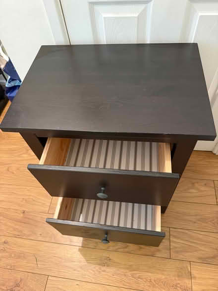 Photo of free Small black chest of drawers (Hartford CW8) #2