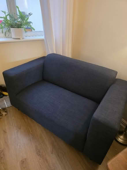 Photo of free Blue sofa (West Oxfordshire OX28) #1