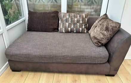 Photo of free Chocolate Brown Chaselong Sofa (BR3 - Beckenham BR3) #1