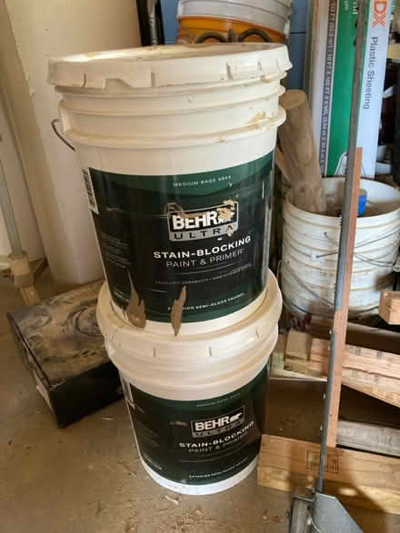 Photo of free Approximately 9 gallons paint (Sacramento) #1
