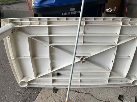 Photo of free Plastic table-portable/Cooksville (l5b) #3