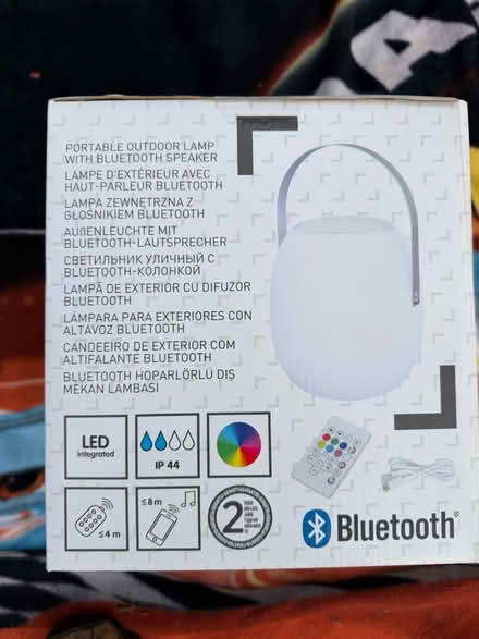 Photo of free Wireless lamp bluetooth speaker new (Barnes SW13) #1