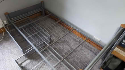 Photo of free Single metal bed frame (Caterham Valley) #2