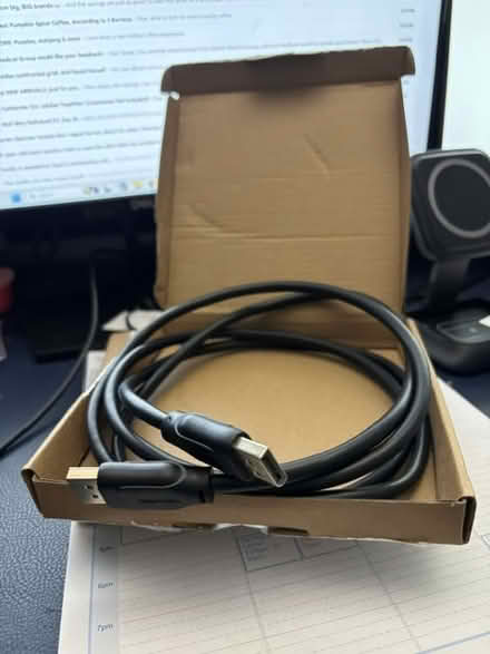 Photo of free 2 New Display Port Cords (Florham Park) #1