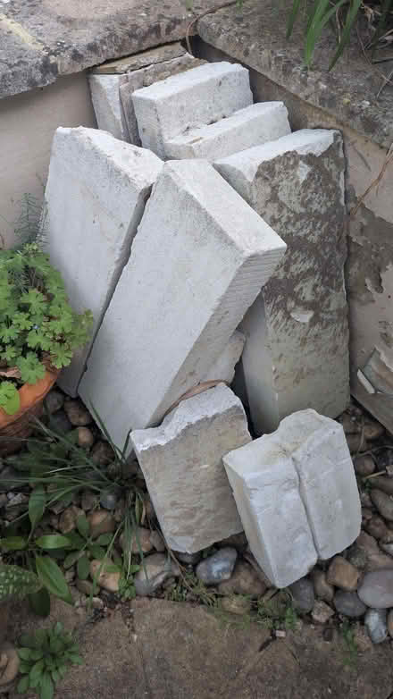 Photo of free Cast stone(like?) blocks (Lightpill GL5) #1