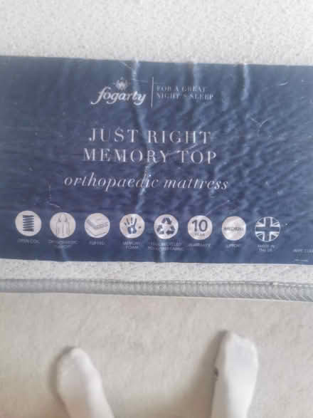 Photo of free Super king matress and quilt (TN34 amhurst) #2