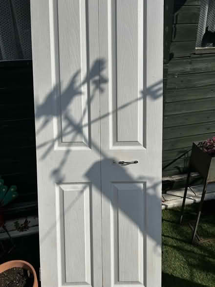Photo of free Bifold door white 4 panel (Sprowston NR7) #2