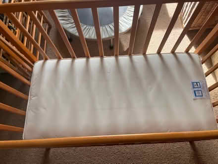 Photo of free Child’s wooden cot (Croydon) #3