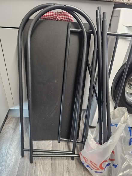 Photo of free Black clothes rack (Tilehurst RG30) #2