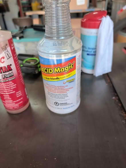 Photo of free Acid, magic and cutting fluid (Burlingame Easton Addition) #1