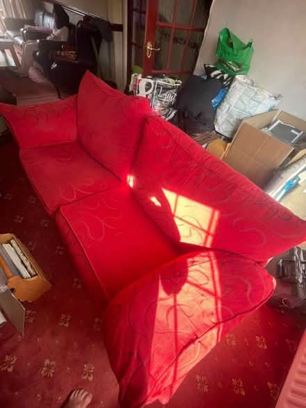 Photo of free Red Sofa (Selly Oak B29) #1