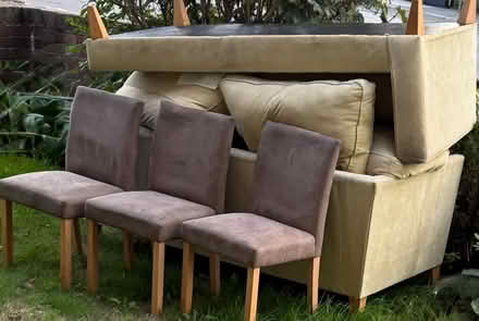 Photo of free 3 dining chairs and 2 furniture (BN3 Hove.) #1