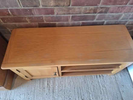 Photo of free Oak tv unit (Stanway, CO3) #2