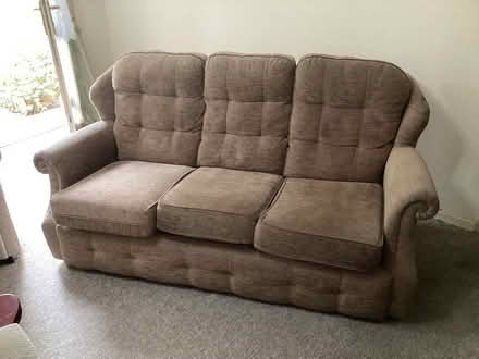 Photo of free Three seater sofa (Kippax) #1