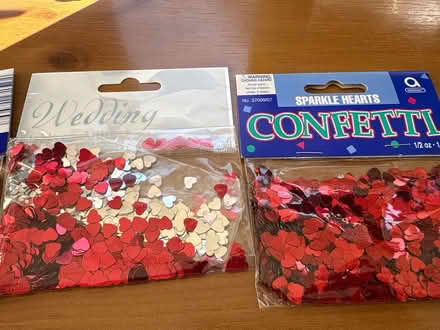 Photo of free Red heart table confetti (Longthorpe PE3) #2