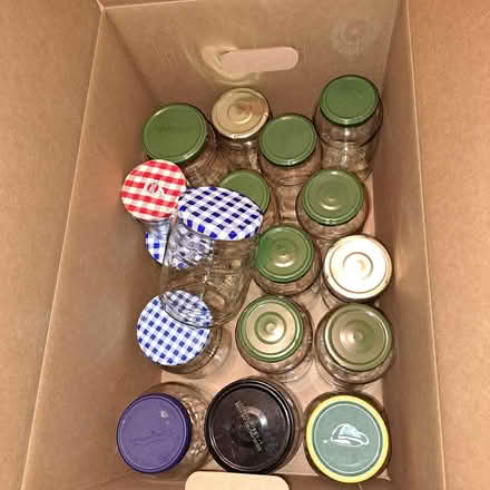 Photo of free Box of CLEAN GLASS jars (Allison Park-- Hampton) #1