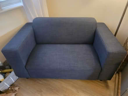 Photo of free Blue sofa (West Oxfordshire OX28) #2