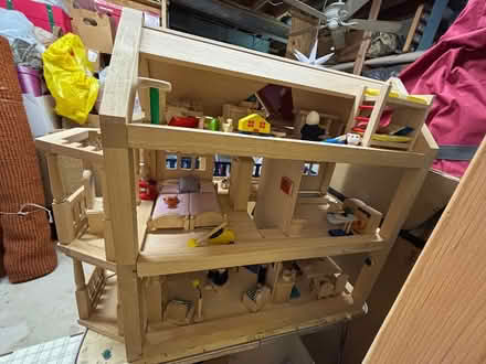 Photo of free Wooden Dollhouse (Oak Hill Area) #3