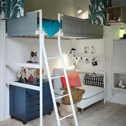Photo of A loft bed made of either wood or metal (Limbury LU3) #1