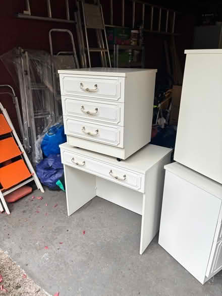 Photo of free 7 piece bedroom storage (G62 8PJ) #1