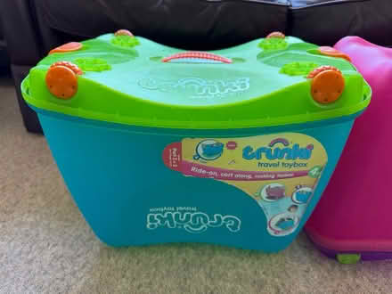 Photo of free Two Trunki travel toy boxes (Malvern WR14) #2