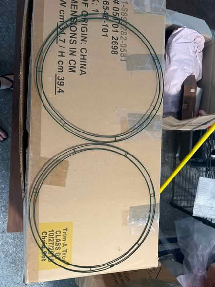 Photo of free 2 14” wreath frames (Old Town) #1