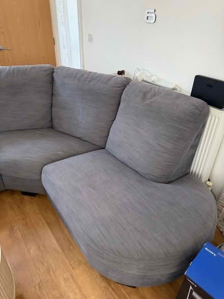 Photo of free IKEA Tidafors Grey Curved Sofa (Temple Fortune NW11) #3